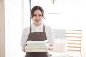 【ホテル】客室清掃/アメニティー補充、ベットメイク